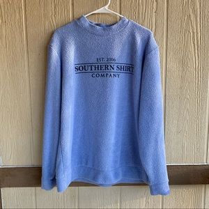 SOUTHERN SHIRT COMPANY TERRY CLOTH SWEATSHIRT SZ L